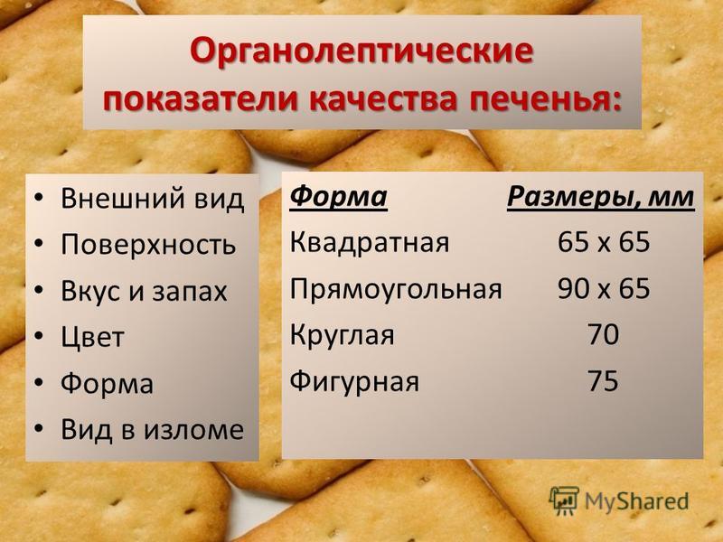 Тесто предел. Оценка качества печенья. Органолептические показатели качества печенья. Показатели качества печенья. Требования к качеству печенья.