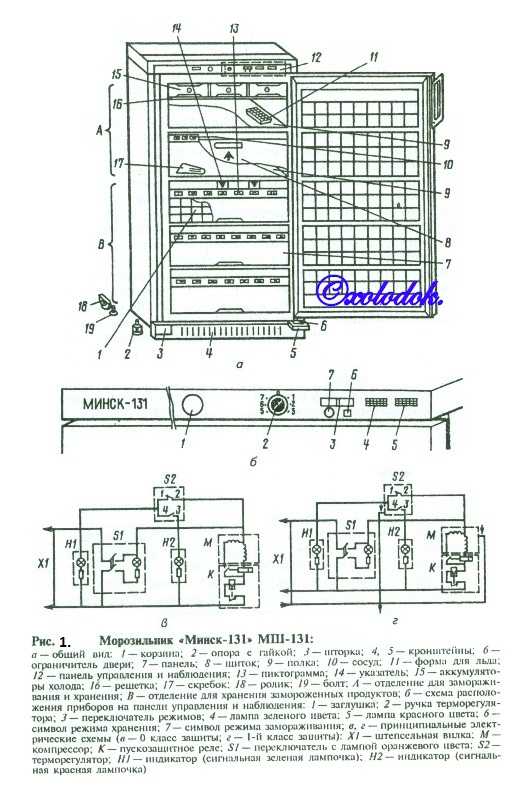 Морозильник минск инструкция по эксплуатации старого образца