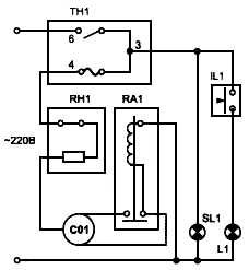 Терморегулятор для холодильника к 59 схема подключения